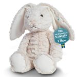 Mollis Hase Kuscheltier Baby (36cm groß) – Weiches Stofftier für Kinder & Babys – Kuschelh